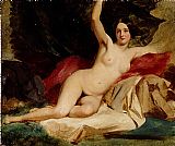 Female Nude in a Landscape by William Etty